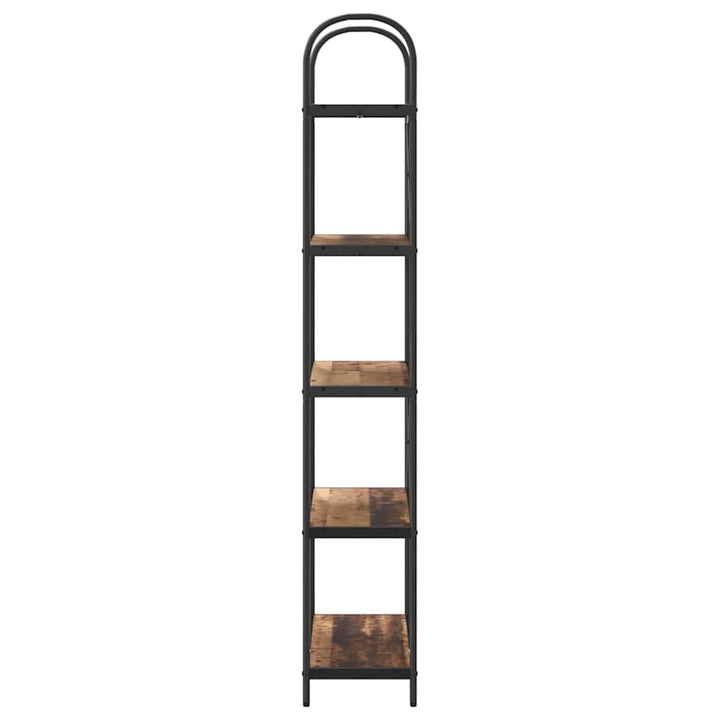 Bogreol Gammelt træ 80 x 30 x 183 cm Konstrueret træ