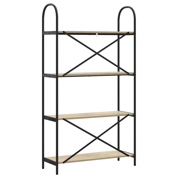 Bogreol Sonoma eg 80 x 30 x 146 cm Konstrueret træ