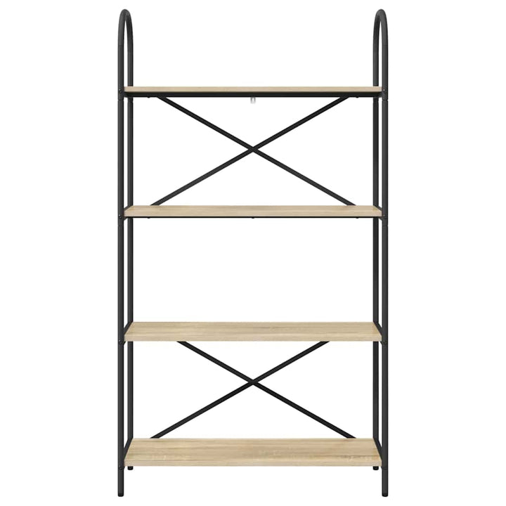 Bogreol Sonoma eg 80 x 30 x 146 cm Konstrueret træ