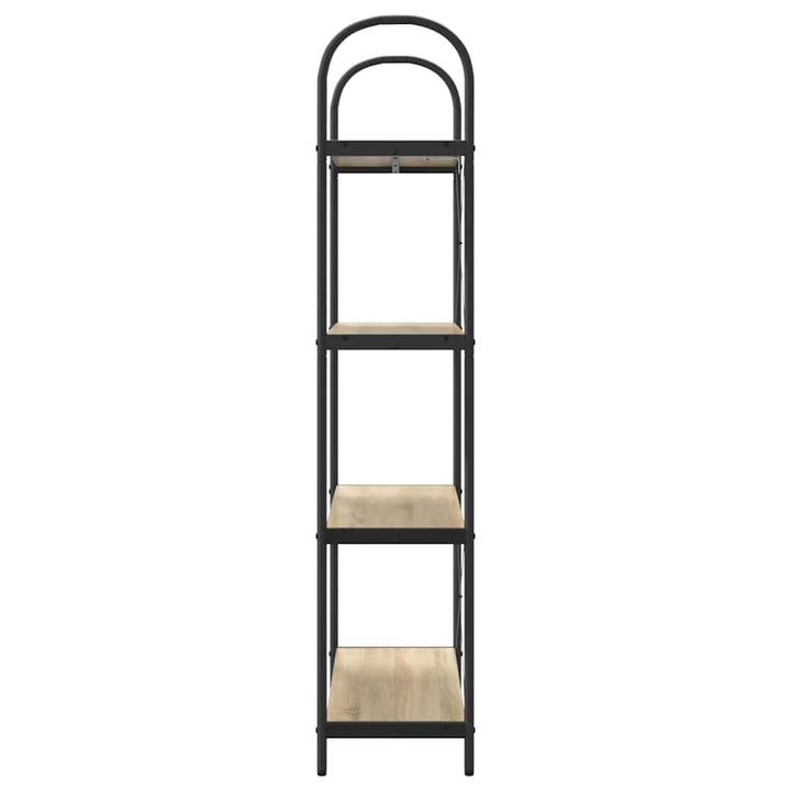 Bogreol Sonoma eg 80 x 30 x 146 cm Konstrueret træ