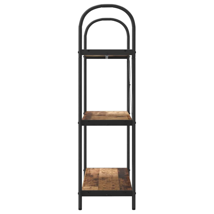 Bogreol Gammelt træ 80 x 30 x 109 cm Konstrueret træ
