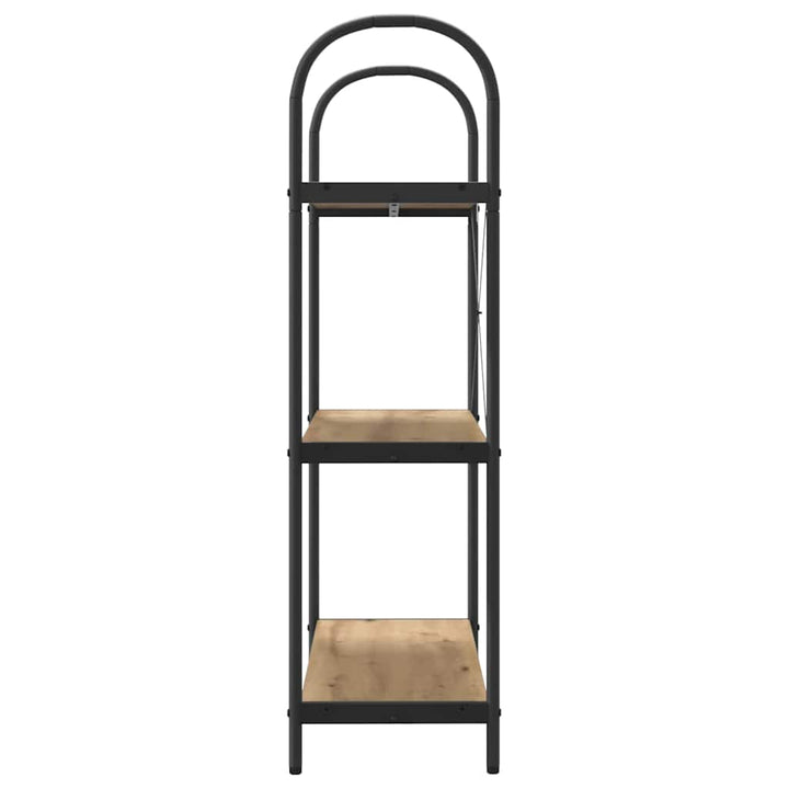 Bogreol Artisan Egetræ 80 x 30 x 109 cm Konstrueret træ