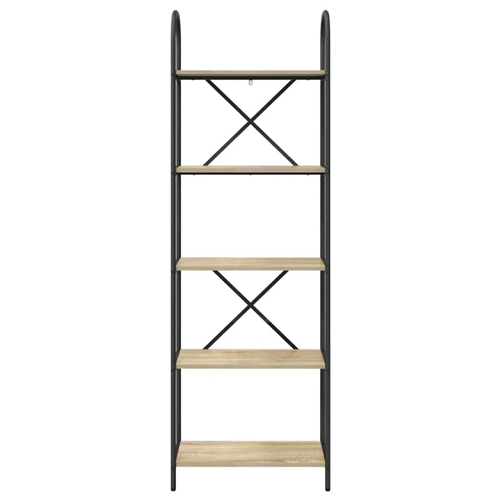 Bogreol Sonoma eg 60 x 30 x 183 cm Konstrueret træ