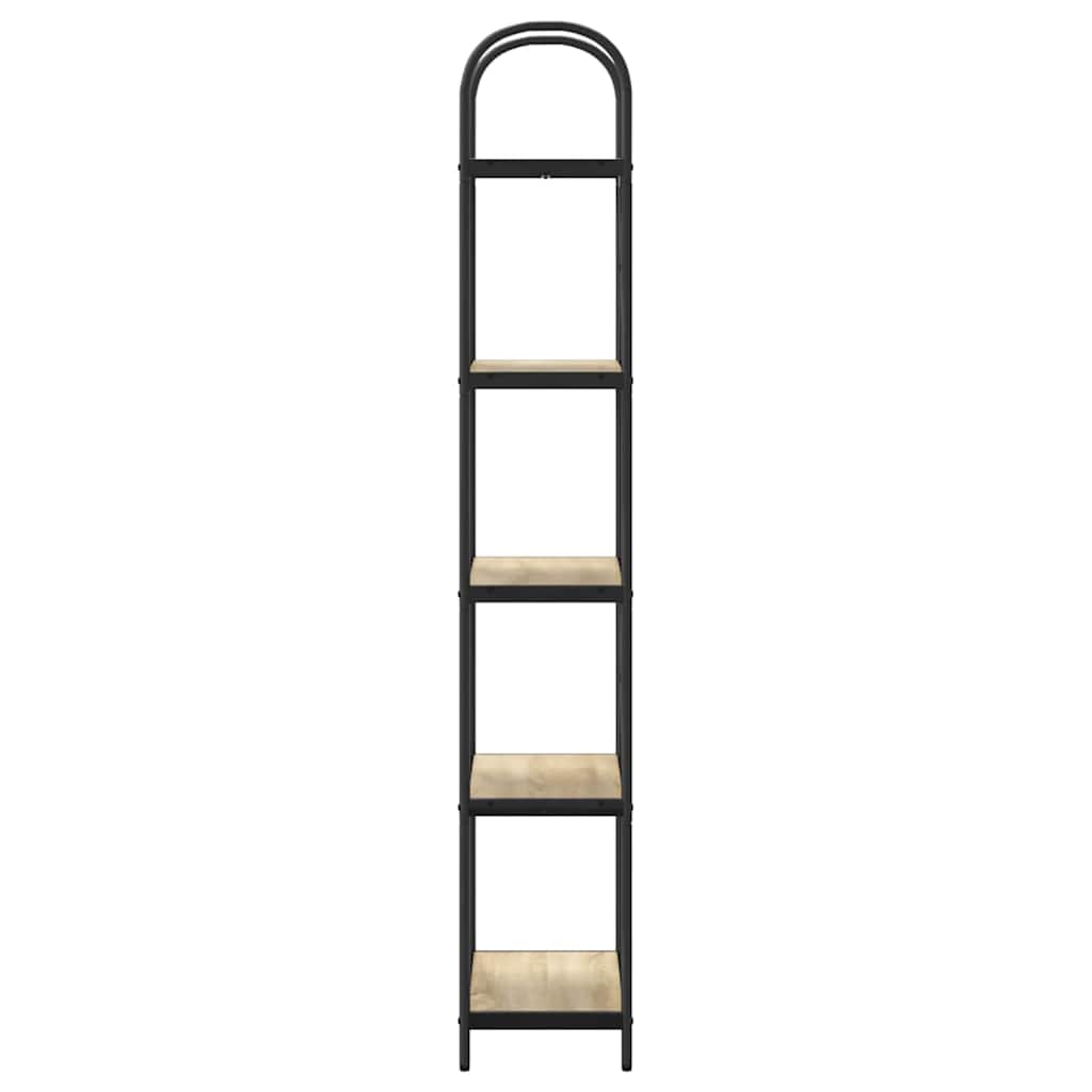 Bogreol Sonoma eg 60 x 30 x 183 cm Konstrueret træ