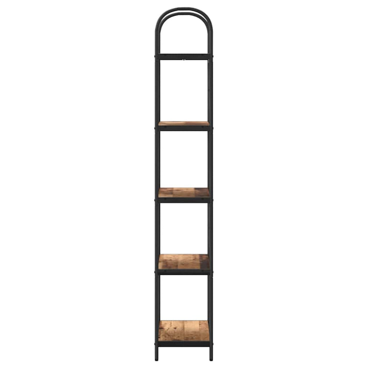 Bogreol Gammelt træ 60 x 30 x 183 cm Konstrueret træ