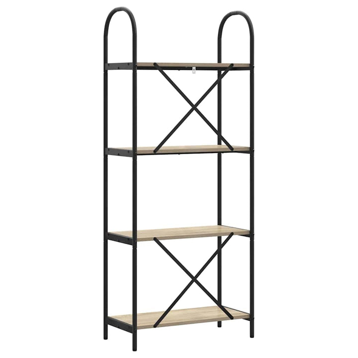 Bogreol Sonoma eg 60 x 30 x 146 cm Konstrueret træ