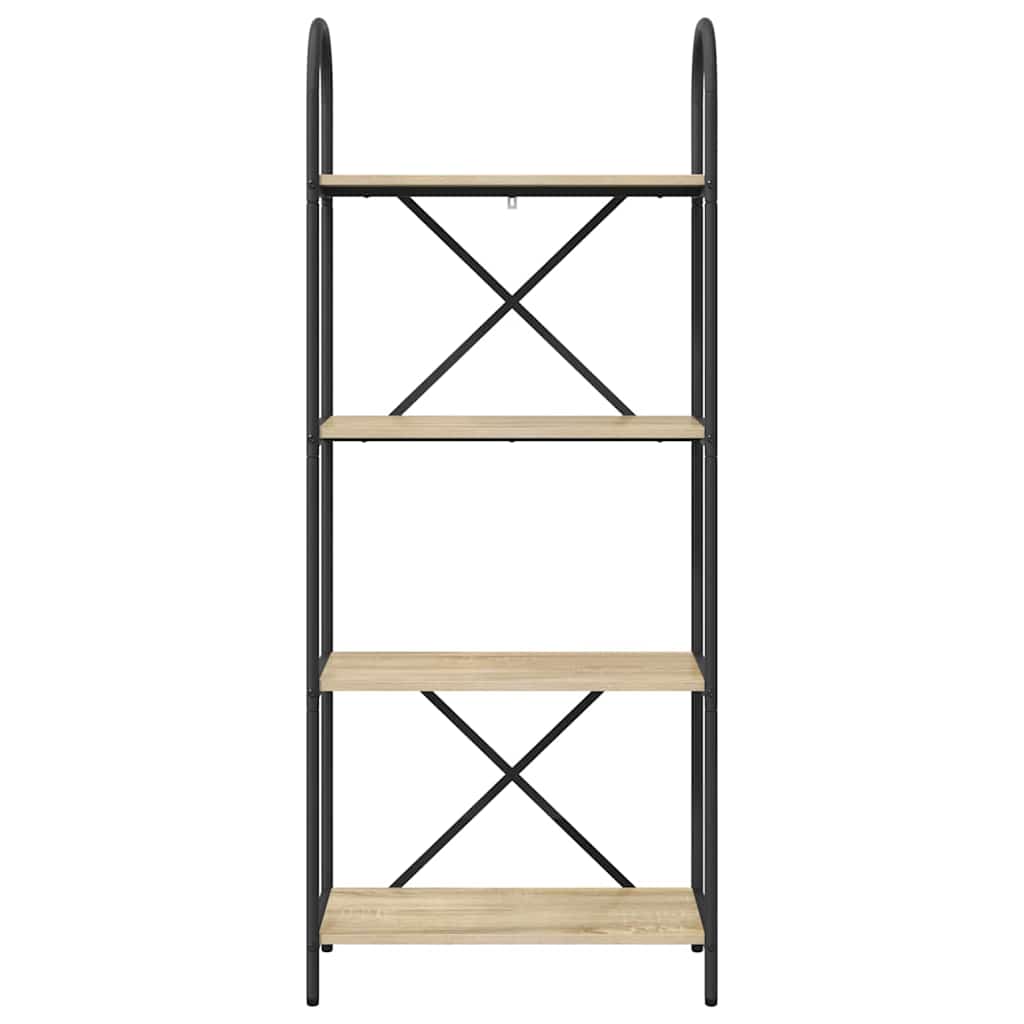 Bogreol Sonoma eg 60 x 30 x 146 cm Konstrueret træ