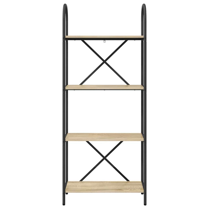 Bogreol Sonoma eg 60 x 30 x 146 cm Konstrueret træ