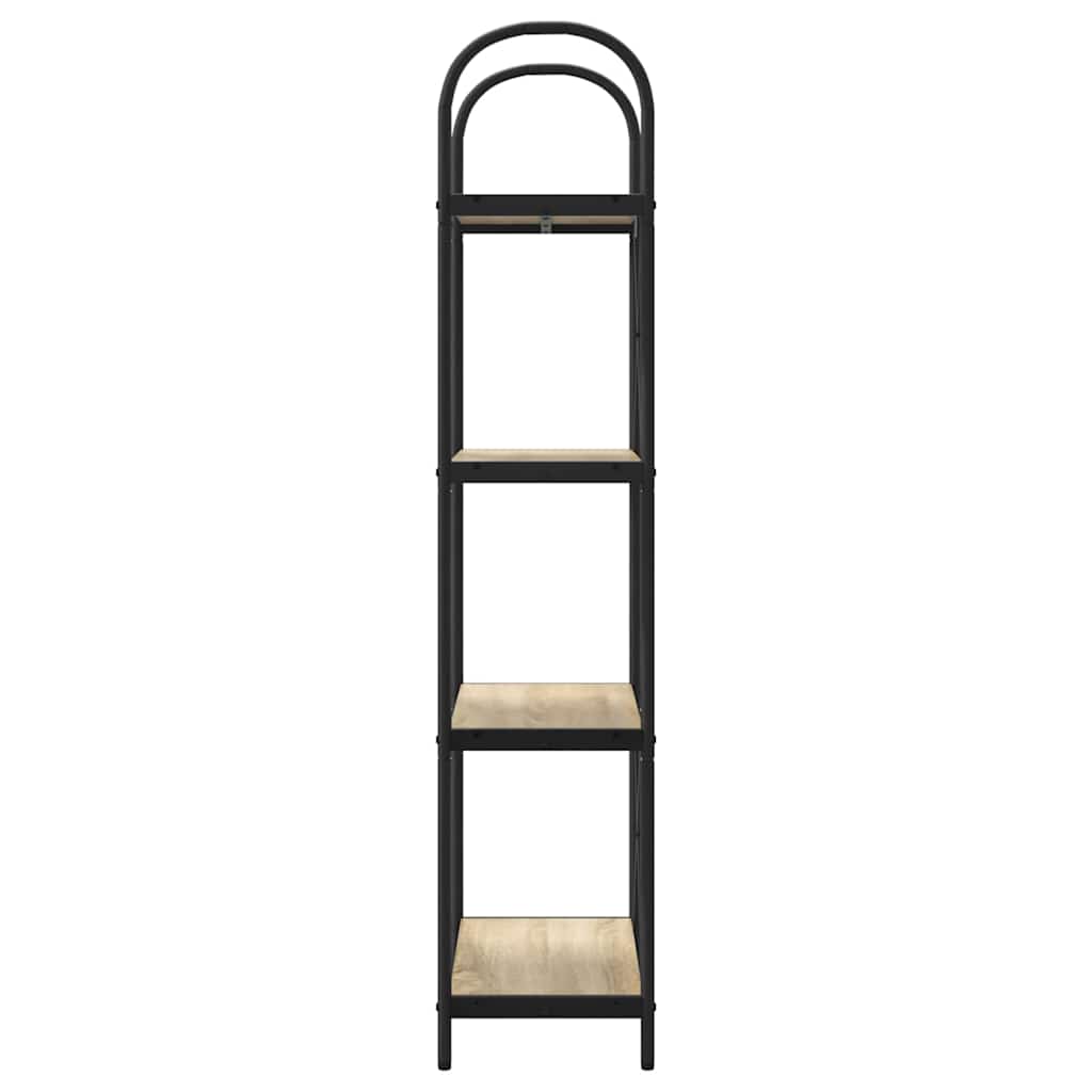 Bogreol Sonoma eg 60 x 30 x 146 cm Konstrueret træ