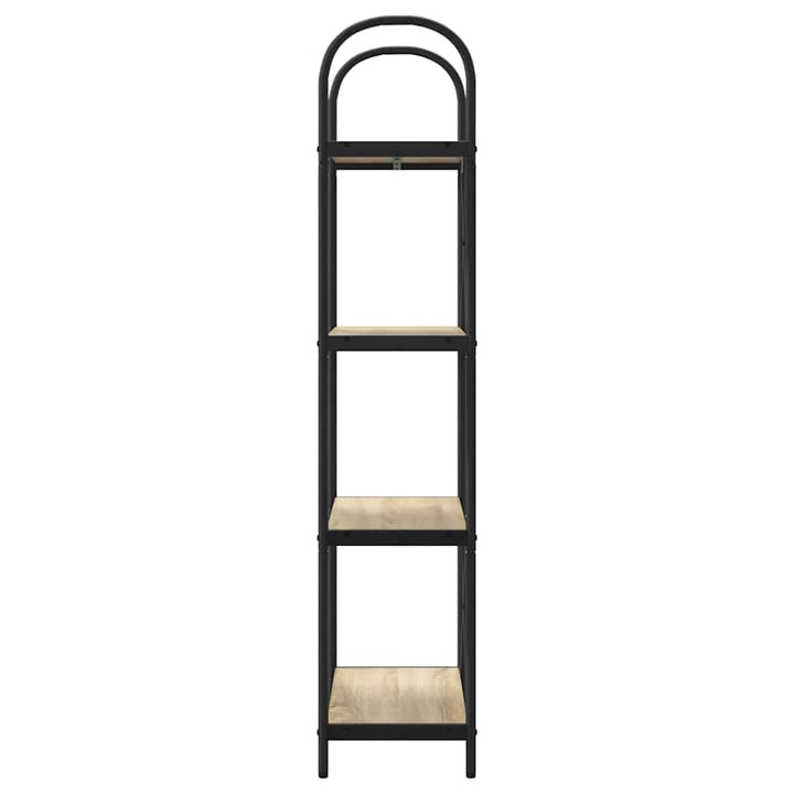 Bogreol Sonoma eg 60 x 30 x 146 cm Konstrueret træ