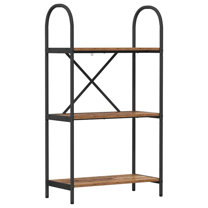Bogreol Gammelt træ 60 x 30 x 109 cm Konstrueret træ