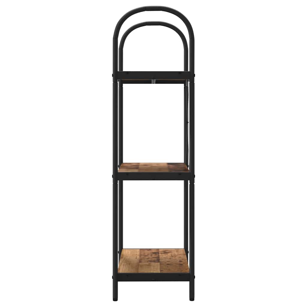 Bogreol Gammelt træ 60 x 30 x 109 cm Konstrueret træ