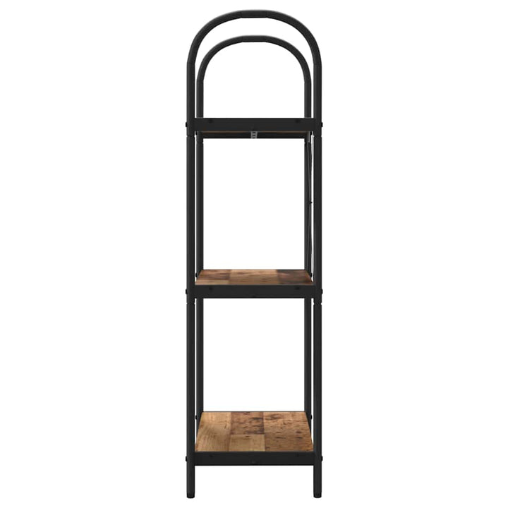Bogreol Gammelt træ 60 x 30 x 109 cm Konstrueret træ