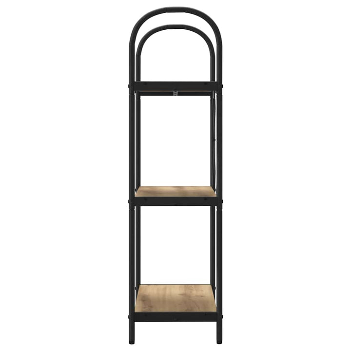 Bogreol Artisan Egetræ 60 x 30 x 109 cm Konstrueret træ