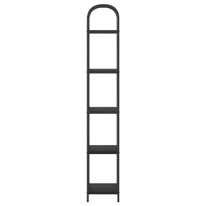 Bogreol Sort eg 40 x 30 x 183 cm Konstrueret træ