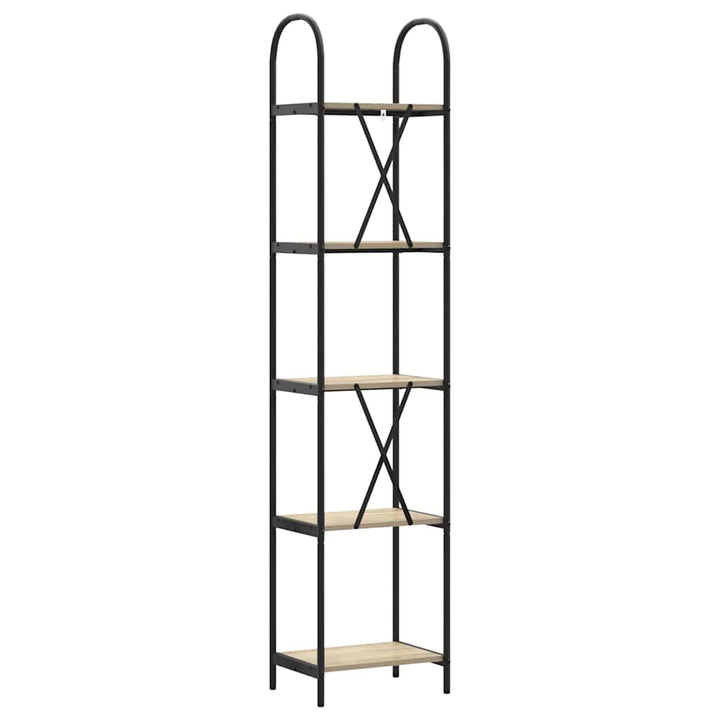 Bogreol Sonoma eg 40 x 30 x 183 cm Konstrueret træ