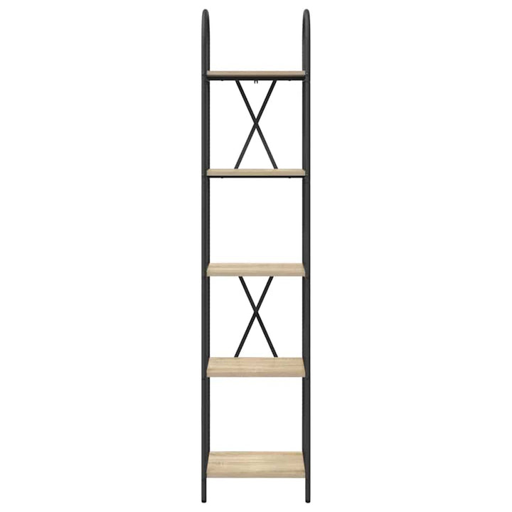 Bogreol Sonoma eg 40 x 30 x 183 cm Konstrueret træ