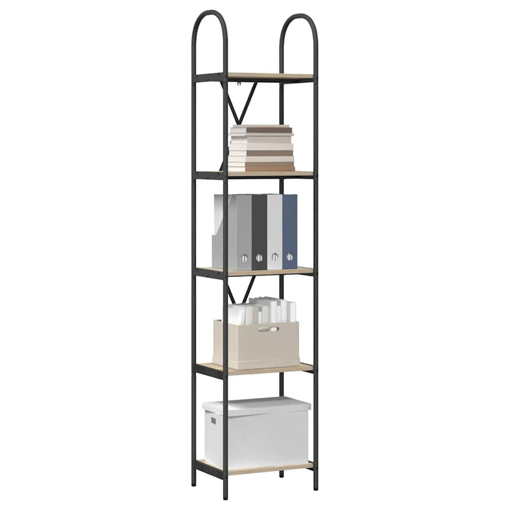 Bogreol Sonoma eg 40 x 30 x 183 cm Konstrueret træ