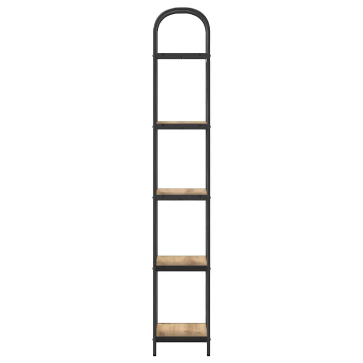 Bogreol Artisan Egetræ 40 x 30 x 183 cm Konstrueret træ