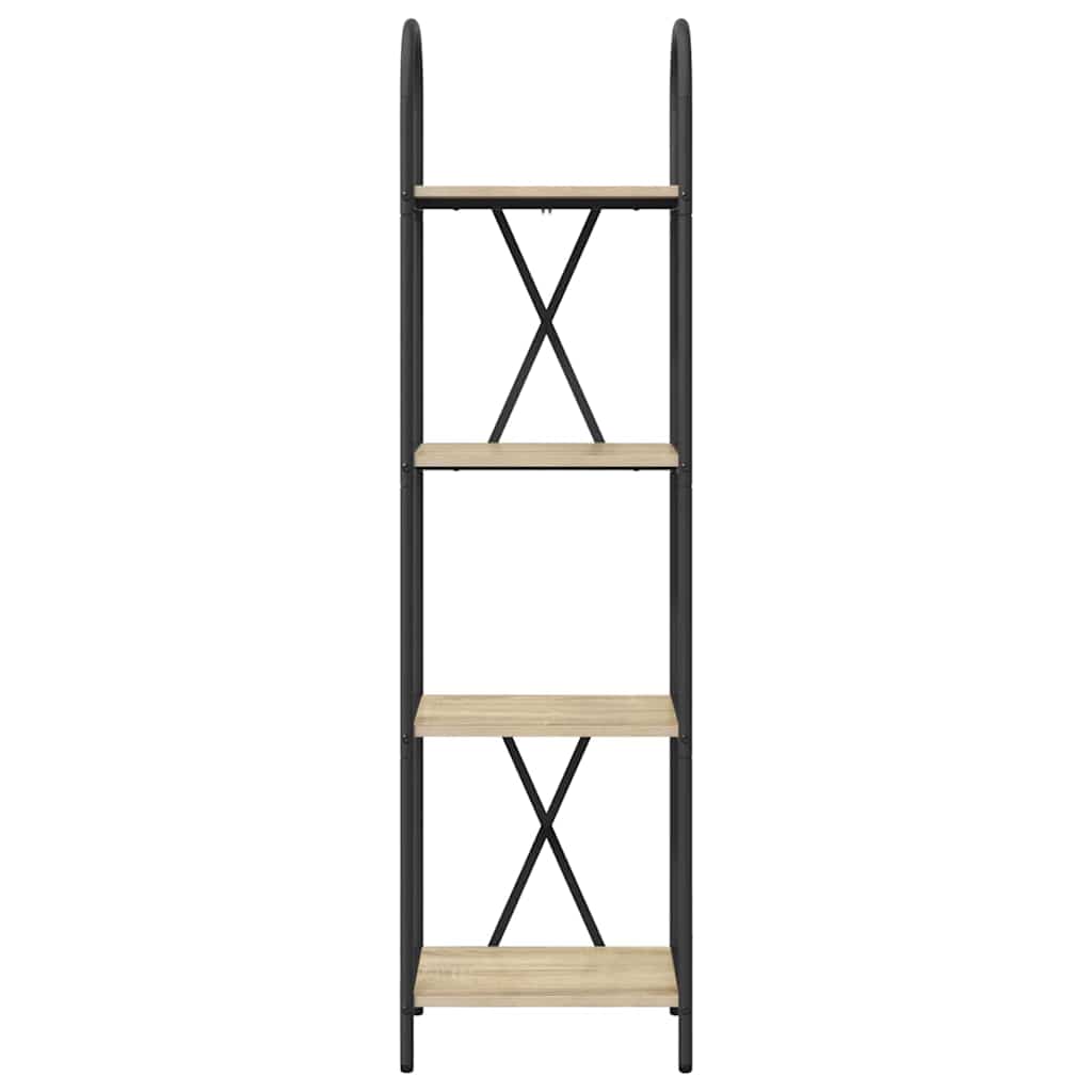 Bogreol Sonoma eg 40 x 30 x 146 cm Konstrueret træ