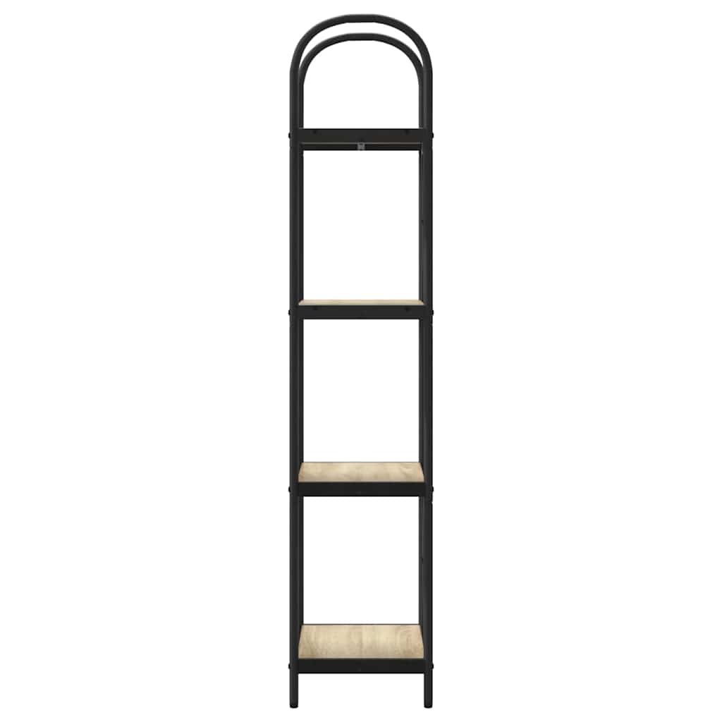 Bogreol Sonoma eg 40 x 30 x 146 cm Konstrueret træ