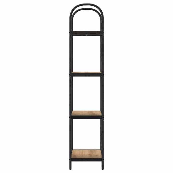 Bogreol Artisan Egetræ 40 x 30 x 146 cm Konstrueret træ