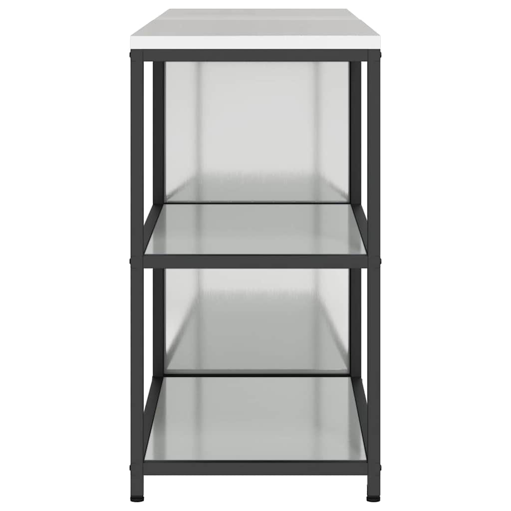 Køkkenopbevaringssæt HATTEM 2 pcs Sølv Galvaniseret stål