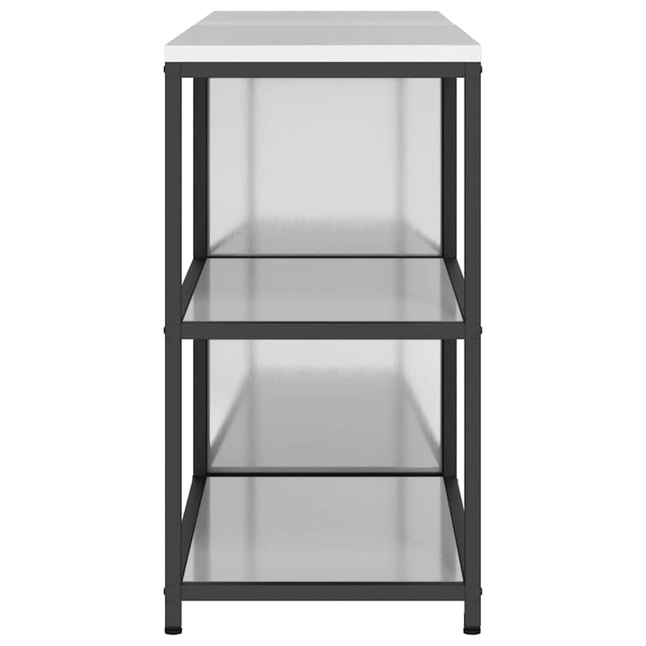 Køkkenopbevaringssæt HATTEM 2 pcs Sølv Galvaniseret stål