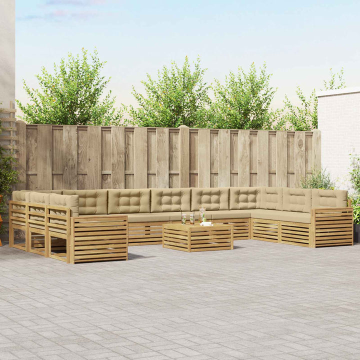 Sofasæt Massivt Akacietræ