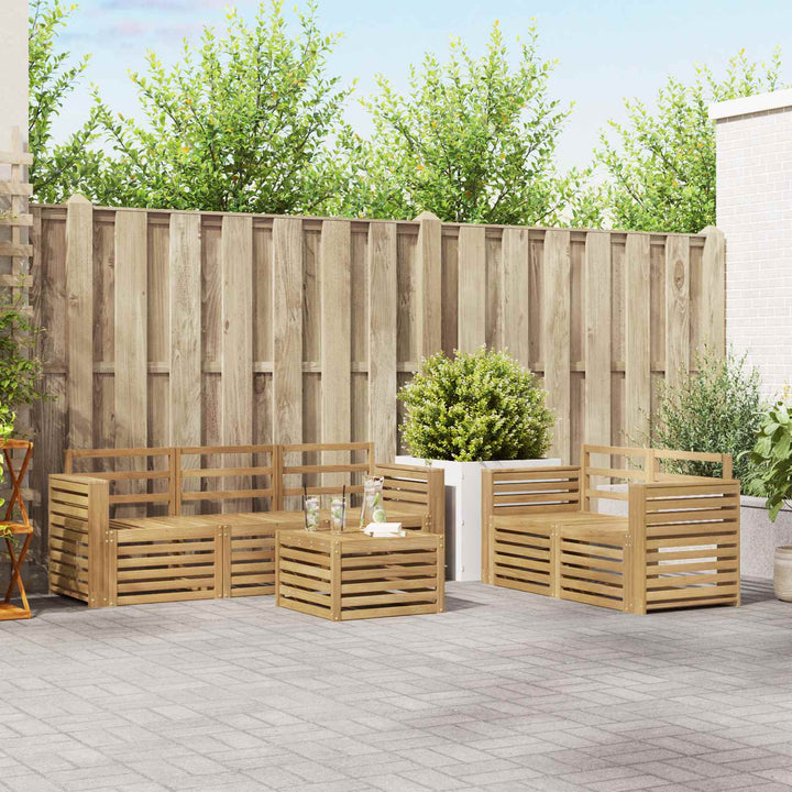 Sofasæt Massivt Akacietræ