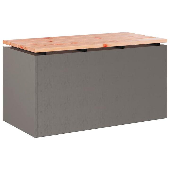 Havebænk 2 -Seater 80 x 40 x 43 cm Forvitret stål Rusten