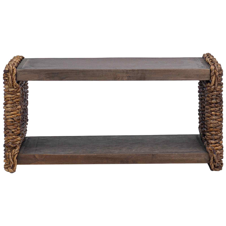 Sofabord Naturfarvet 70 x 35 x 35 cm Massiv Mahogni