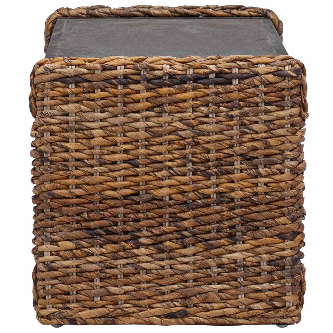Sofabord Naturfarvet 70 x 35 x 35 cm Massiv Mahogni