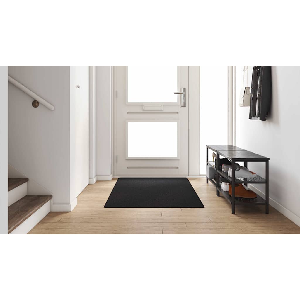 Tæppe Runner Antracit 100 x 200 cm 100% Polypropylen