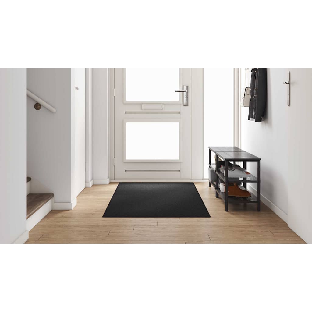 Tæppe Runner Antracit 100 x 250 cm 100% Polypropylen
