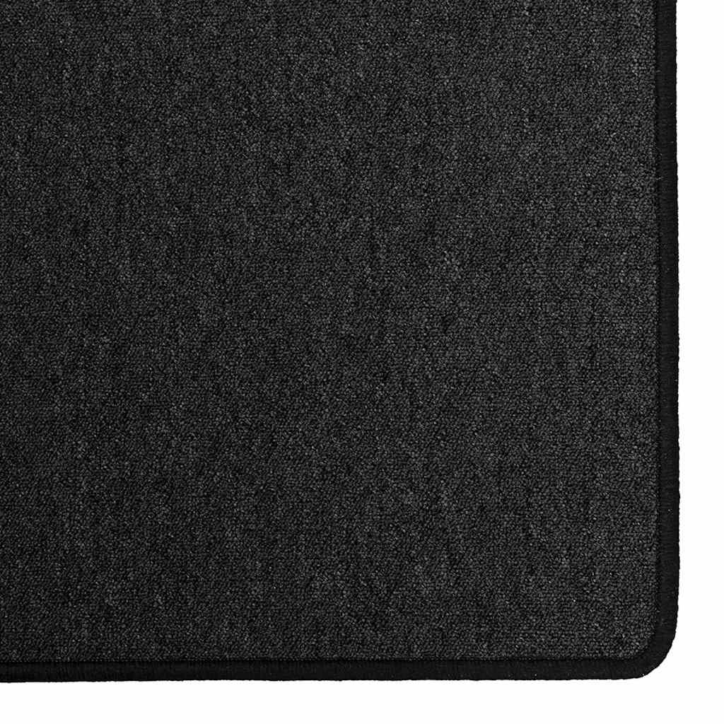 Tæppe Runner Antracit 100 x 300 cm 100% Polypropylen