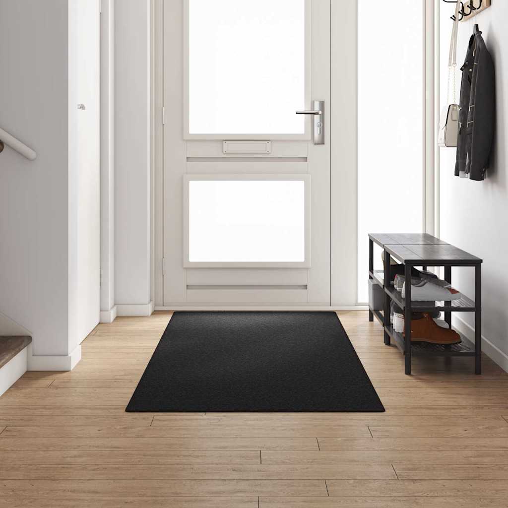 Tæppe Runner Antracit 100 x 300 cm 100% Polypropylen