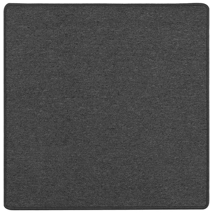 Tæppe Runner Mørkegrå 100 x 100 cm 100% Polypropylen