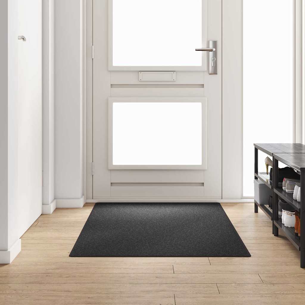 Tæppe Runner Mørkegrå 100 x 200 cm 100% Polypropylen
