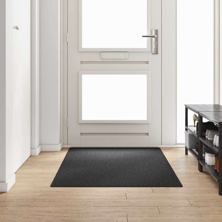 Tæppe Runner Mørkegrå 100 x 200 cm 100% Polypropylen