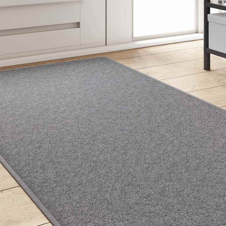 Tæppe Runner Lysegrå 80 x 500 cm 100% Polypropylen