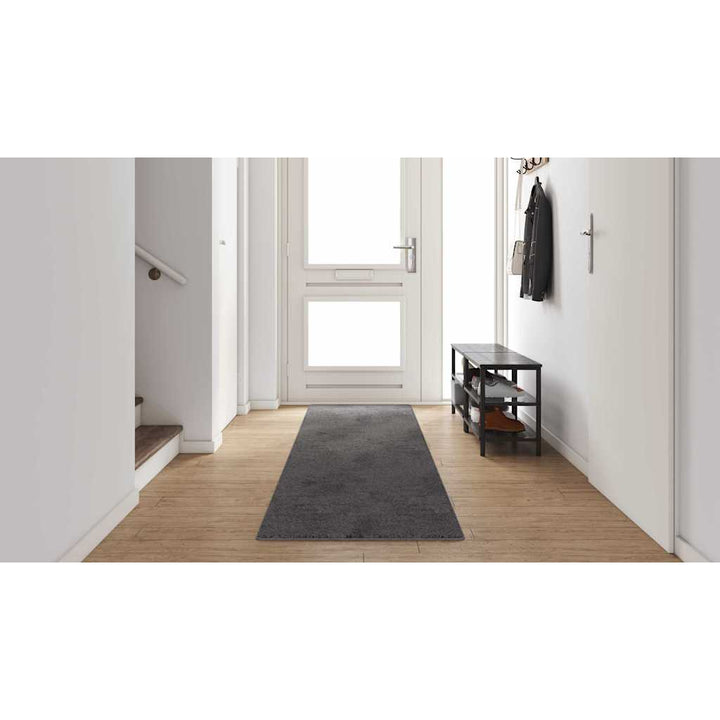 Tæppe Runner Grå 80 x 400 cm 100% Polypropylen Tuft