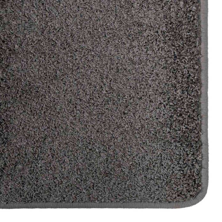 Tæppe Runner Grå 80 x 500 cm 100% Polypropylen Tuft