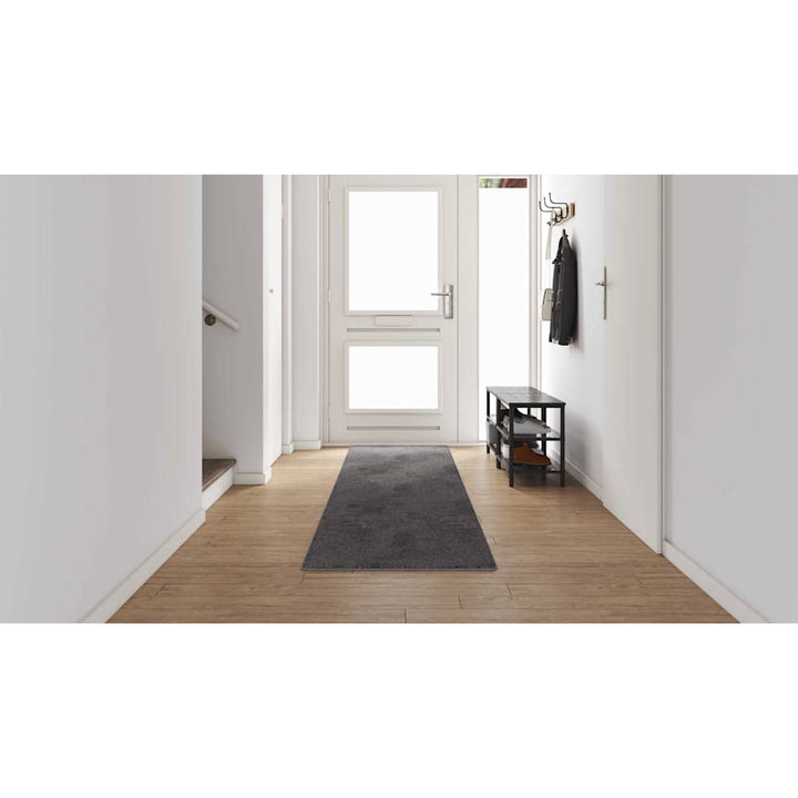 Tæppe Runner Grå 80 x 500 cm 100% Polypropylen Tuft