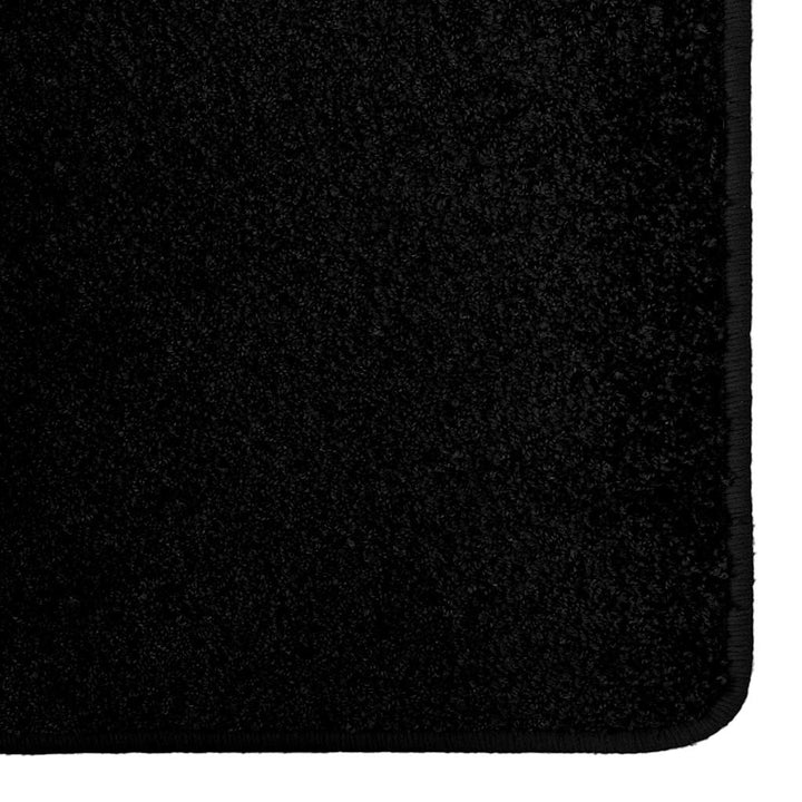 Tæppe Runner Sort 50 x 150 cm 100% Polypropylen Tuft
