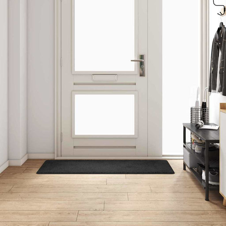 Tæppe Runner Sort 50 x 150 cm 100% Polypropylen Tuft