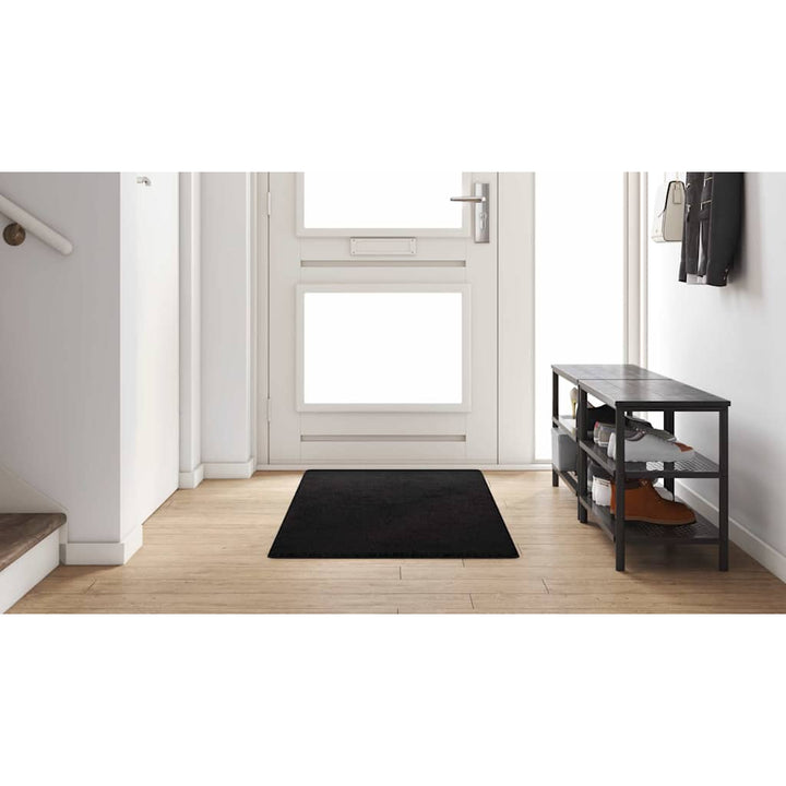 Tæppe Runner Sort 80 x 200 cm 100% Polypropylen Tuft