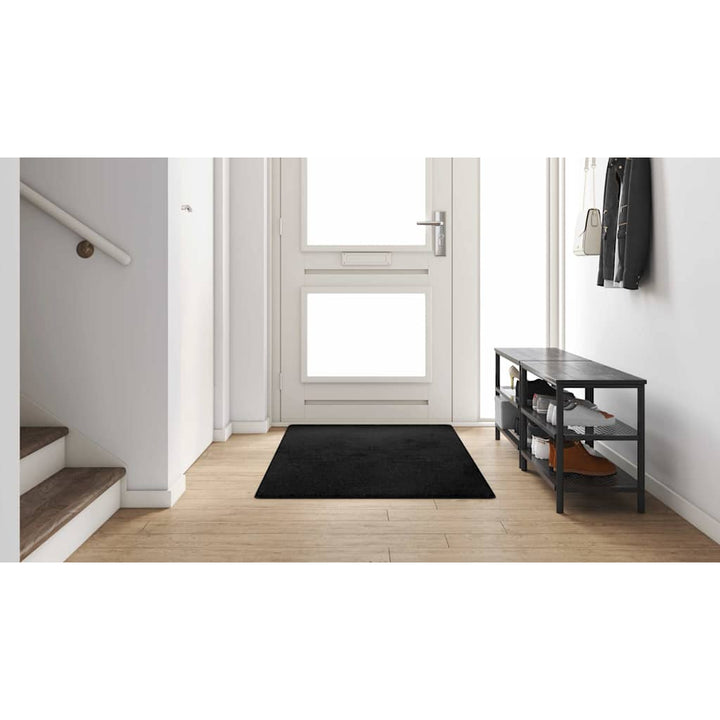 Tæppe Runner Sort 100 x 200 cm 100% Polypropylen Tuft