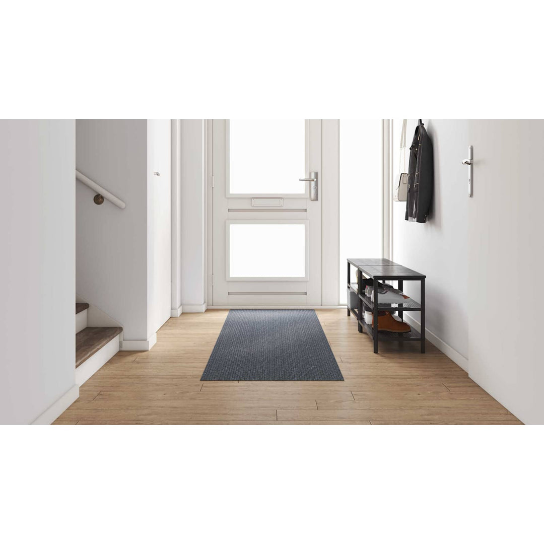 Tæppe Runner Grå 80 x 300 cm Stof