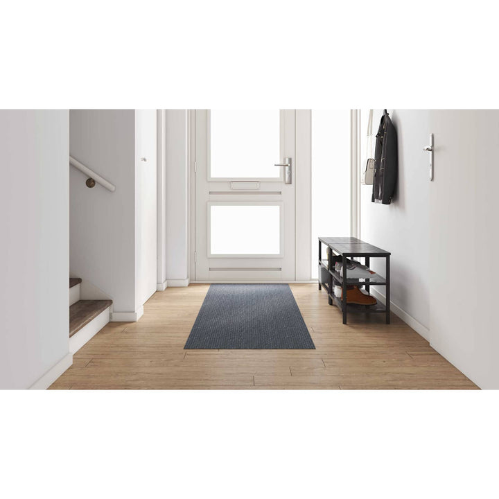 Tæppe Runner Grå 80 x 300 cm Stof